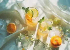 Tropical Citrus Iced Tea Cocktail recipe