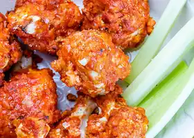 Air Fryer BBQ Cauliflower Wings recipe