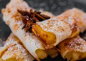 Apple Pie Egg Rolls recipe