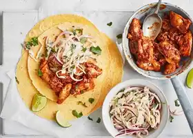 Korean chicken tacos recipe