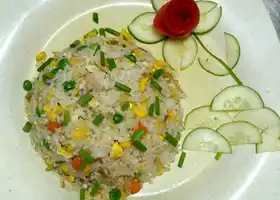 Nasi Goreng- Indonesian stir fried rice recipe by Vahitha Hasan at BetterButter recipe